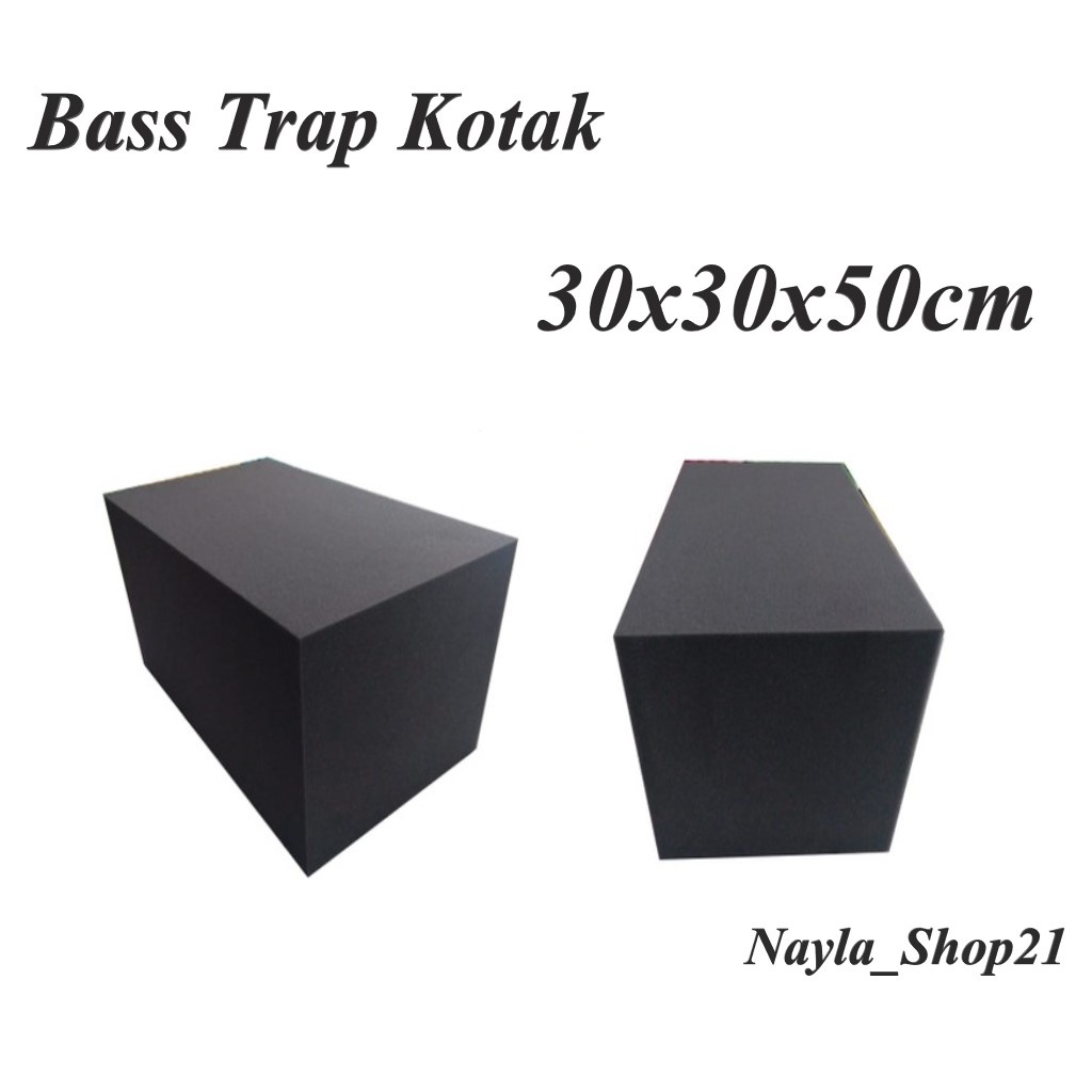 BASS TRAP Kotak DIFUSER ACOUSTIC FOAM 30x30x50cm