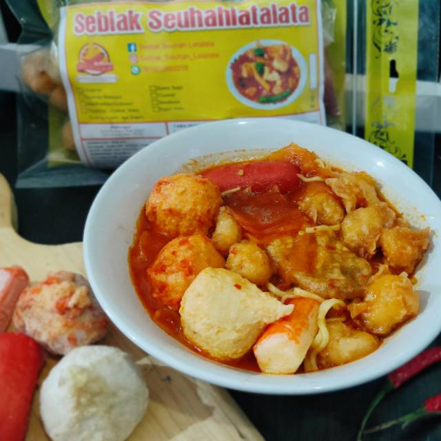 Seblak Seafood Seblak Instan Seblak Seuhah Latalata Cemilan Shopee Indonesia