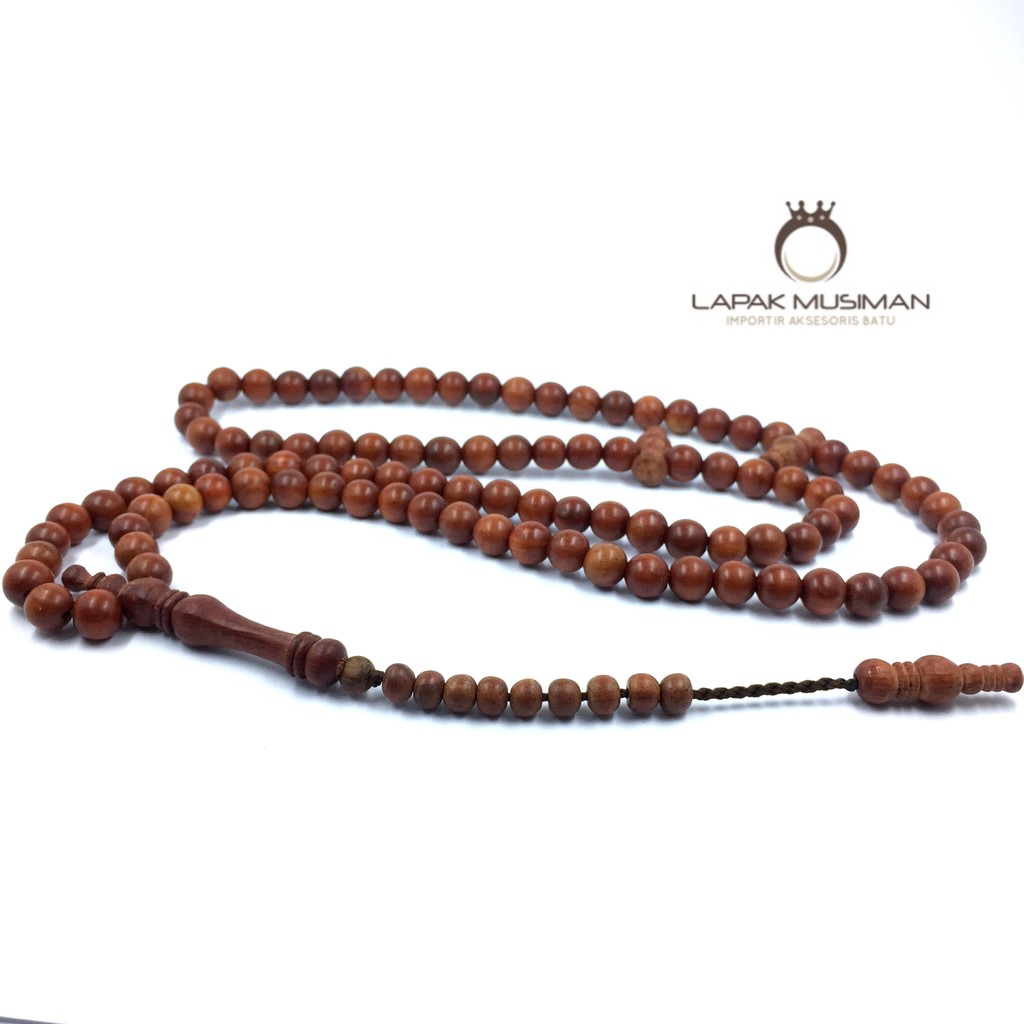 [Bayar di Tempat] TASBIH KAYU NAGASARI 99 BUTIR ASLI