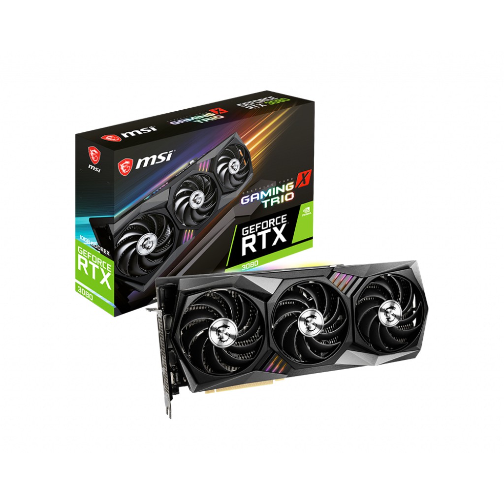 VGA / GPU MSI GeForce RTX™ 3080 GAMING X TRIO 10G