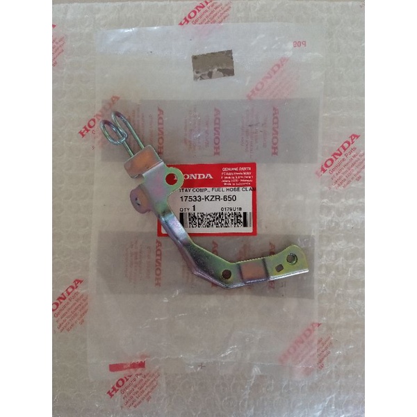 BRACKET BRAKET KLEM DUDUKAN SELANG BENSIN VARIO 125 OLD LAMA ORIGINAL 17533-KZR-650