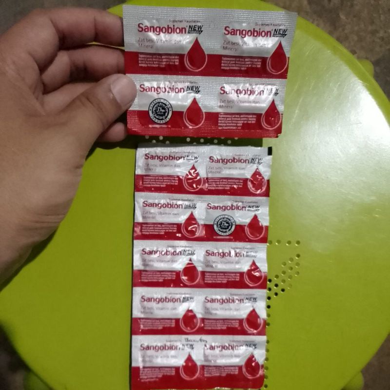 SANGOBION® Multivitamin (Obat Tambah/Kurang Darah, Lemah, Letih, Lesu)