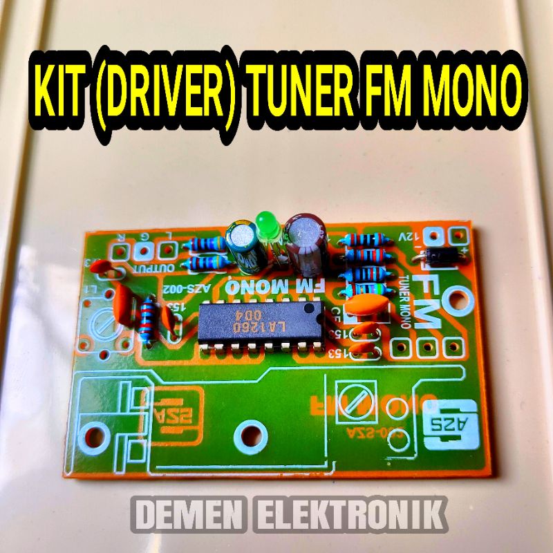 Kit Tuner FM mono (tanpa tuner head)