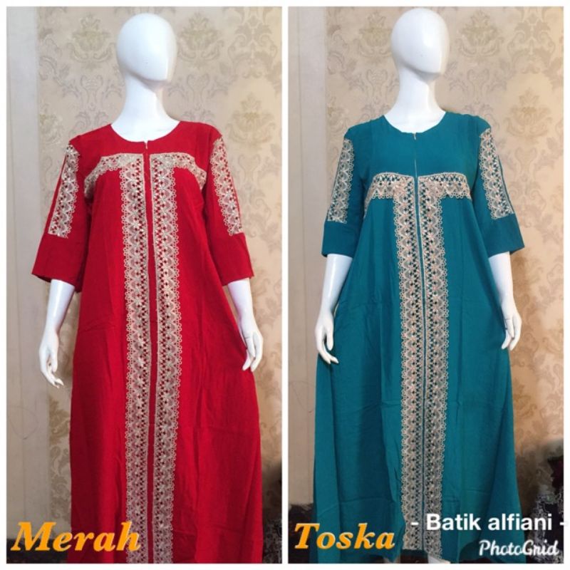 DASTER ARAB QUENA| RAYON SUPER GRADE A | RESLETING DEPAN BUSUI | RENDA MILO ORI | DASTER KEKINIAN-4