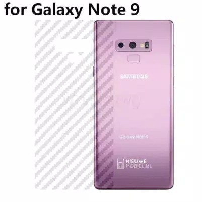 GARSKIN SAMSUNG NOTE 9/NOTE 8 BACK SKIN CARBON ANTI GORES