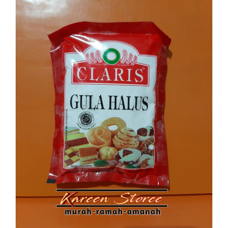 

Claris Merah/Gula Halus/Gula Bubuk 250g