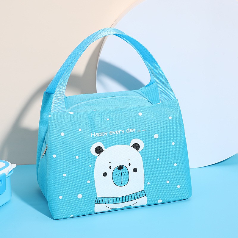 POTE Tas Bekal Lunch Cooler Bag Tas Bento New Tas Lucu Kartun Bekal Anak / Lunch Bag Sekolah