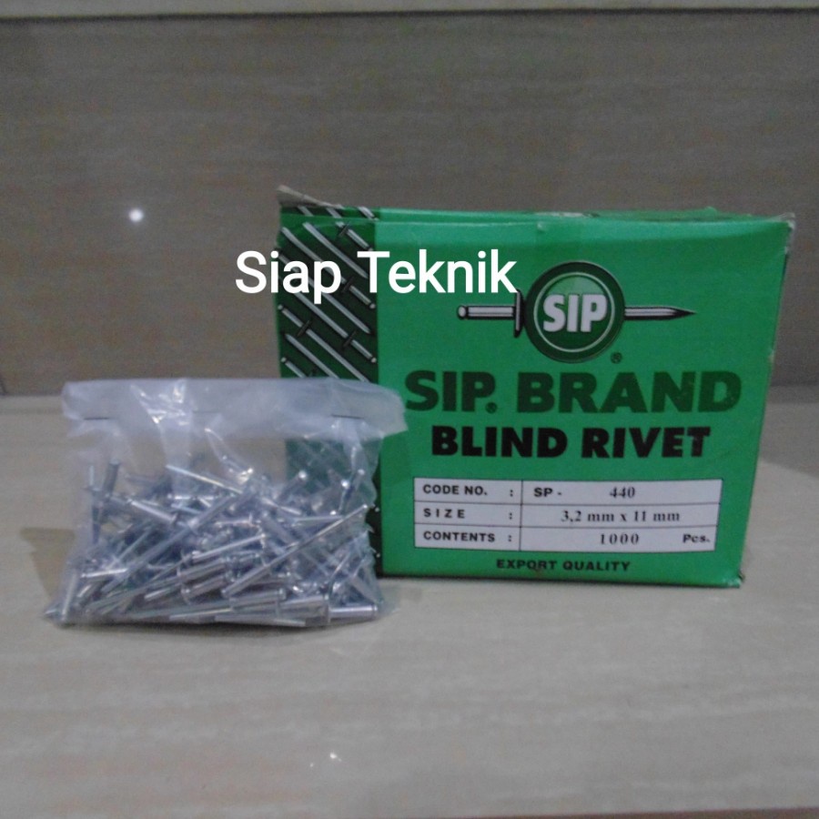 Jual Paku Rivet Mm X Mm Sip Brand Sp Paku Rivet Sp Isi