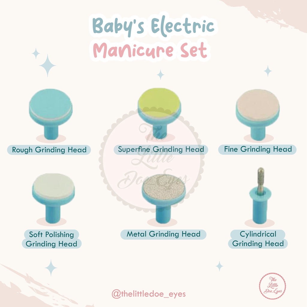 [READY] Baby’s Electric Manicure Set