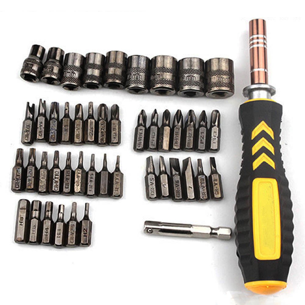 SET OBENG TOOLS SET Multifungsi 48 In 1 Simple Peralatan Kunci FATICK DK-7058 Germany