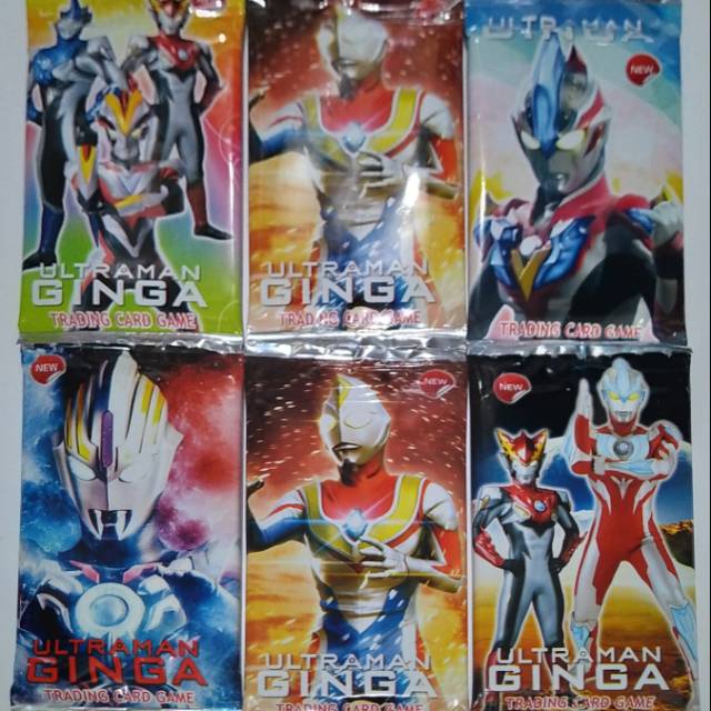 MAINAN ANAK KARTU TRADING CARD ULTRAMAN