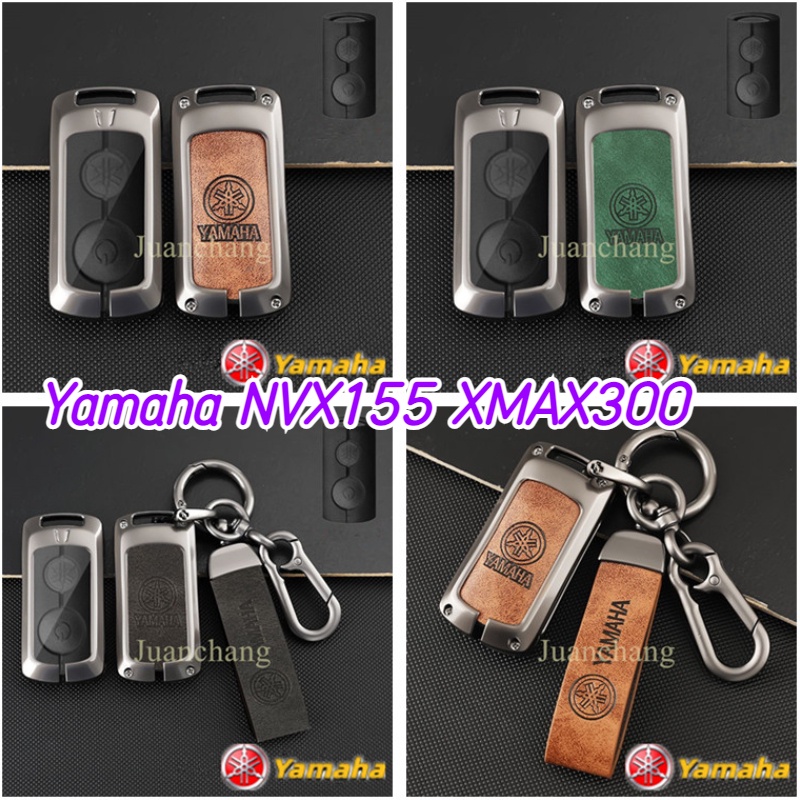 Case Kunci Remote Bahan Metal Transparan Untuk Yamaha Fazzio Yamaha NVX NVX155 XMAX 250 300 400 XMAX300 QBIX AEROX JAUNS 2018 2019 2020