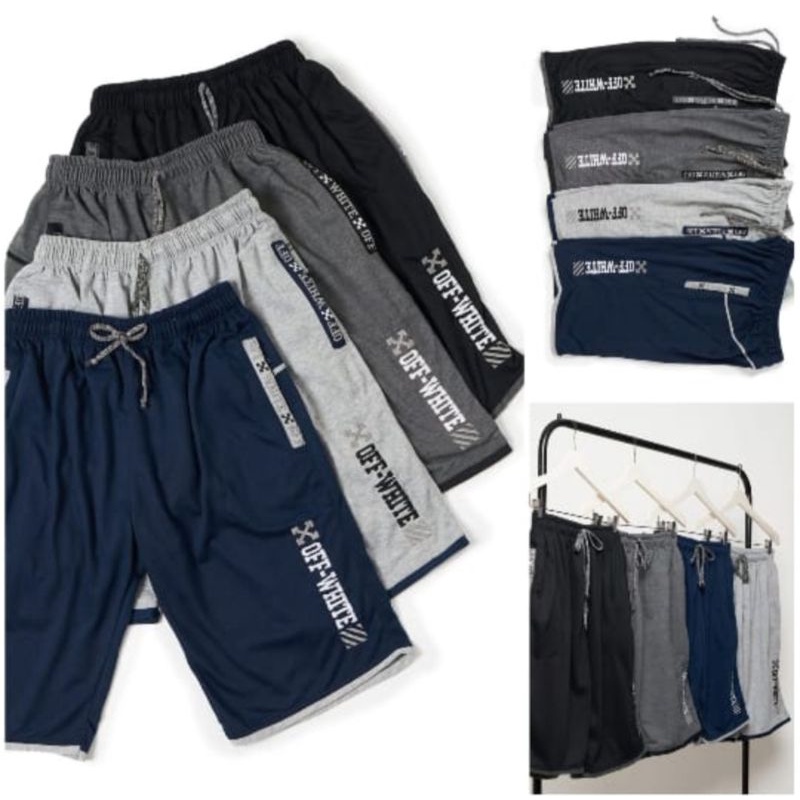 Celana boxer off white