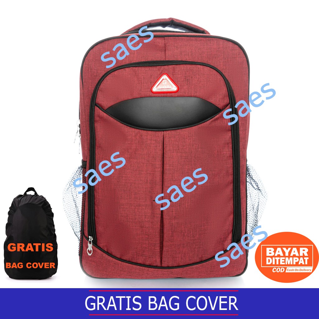 TAS PRIA RANSEL PRIA UNISEX FOTO ASLI SAES Murah