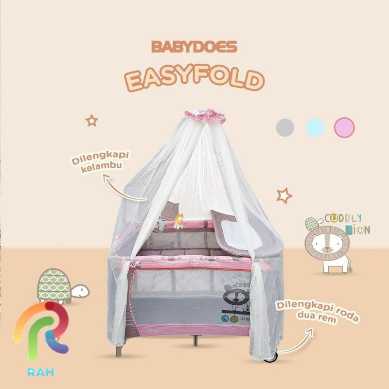 baby box ranjang tempat tidur bayi Box Does Babydoes 1707 Easyfold XL