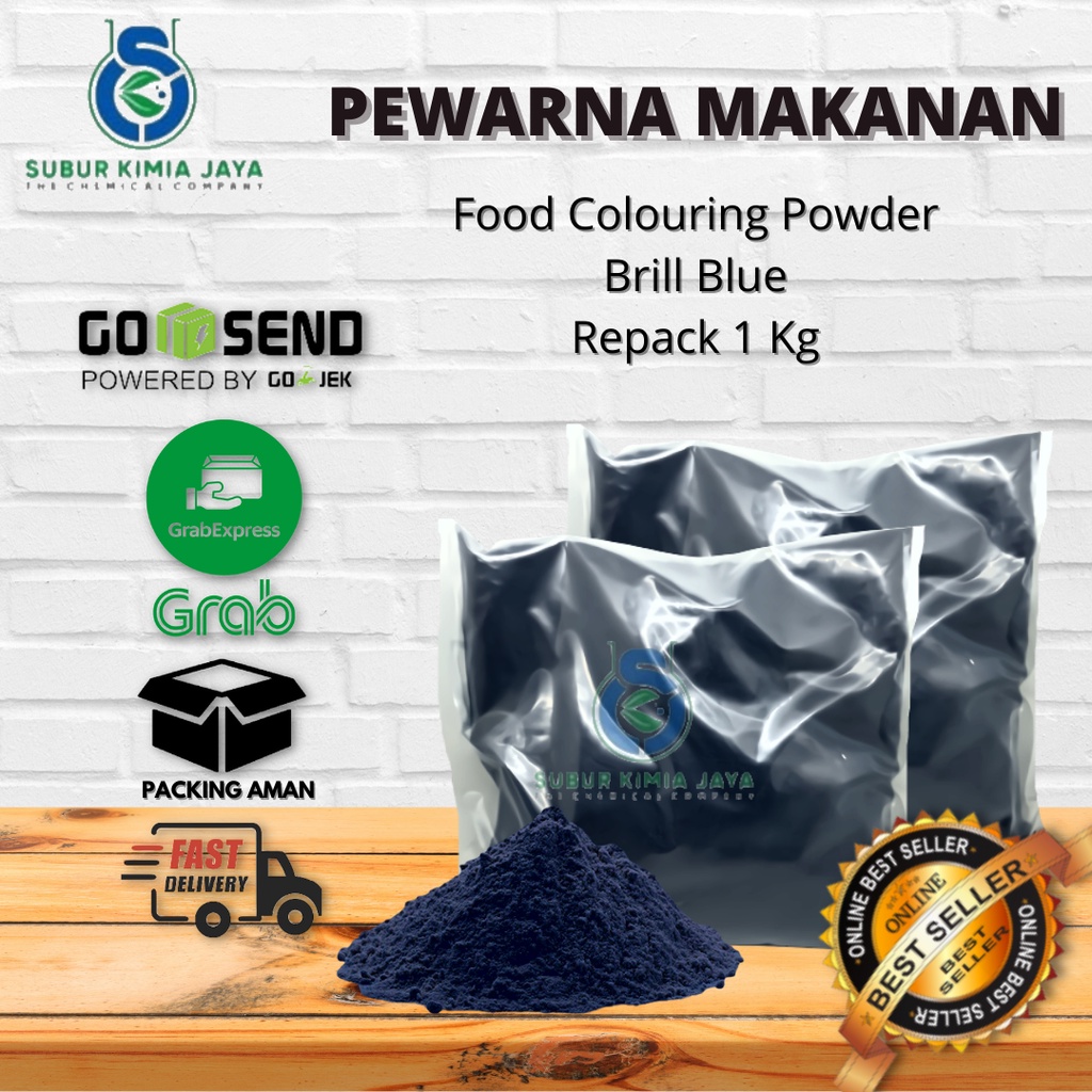 

Pewarna Makanan Brill Blue Light 1 KG