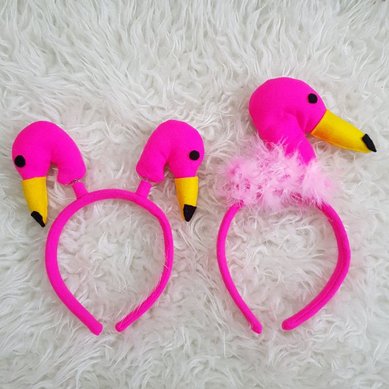 Bando Flamingo Flaminggo Burung Kostum Flamingo Pink Burung Flaminggo Girl