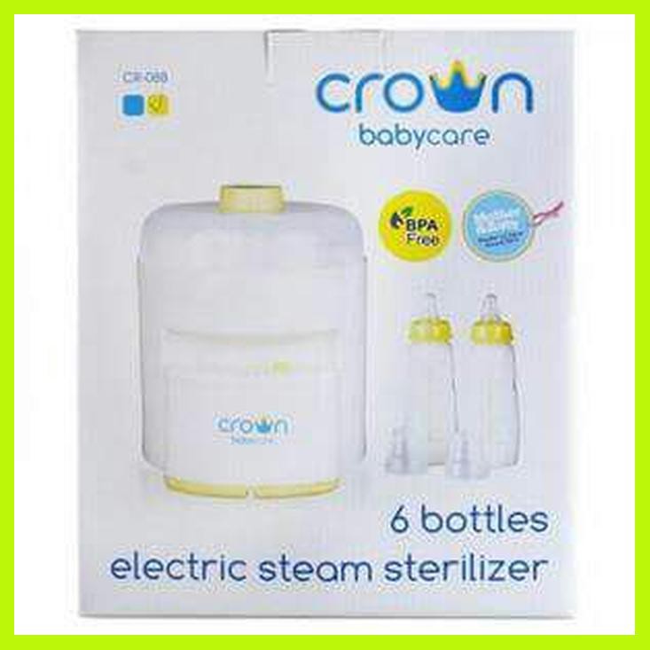CROWN STERILLIZER BOTOL 6 / STERIL BOTOL SUSU BABY /STERIL BOTOL SUSU