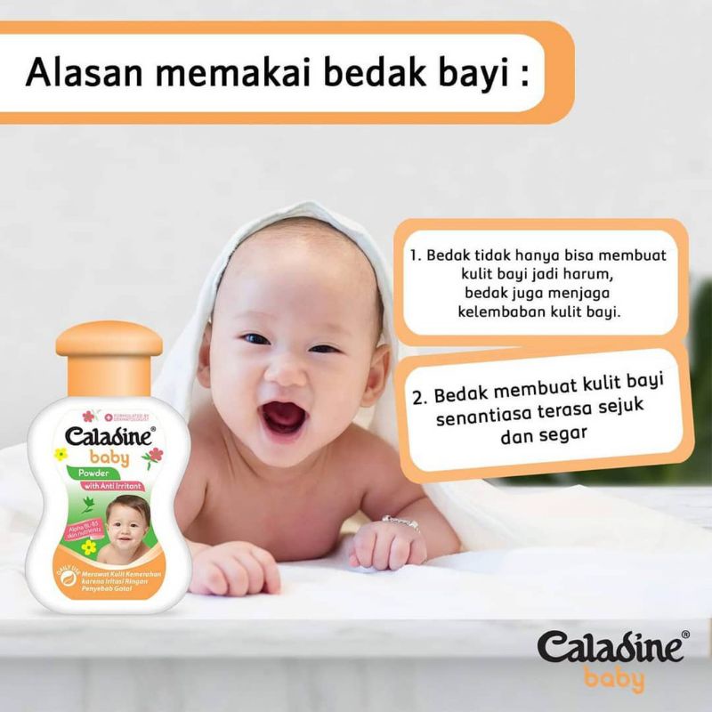 CALADINE BABY POWDER WITH ANTI IRRITANT