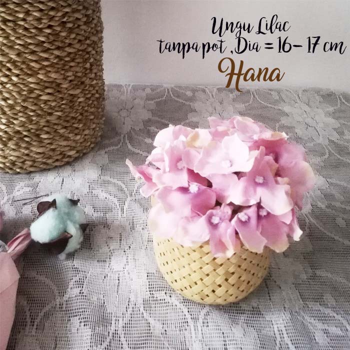 bunga plastik hydrangea/bunga plastik dekorasi/bunga artificial-7