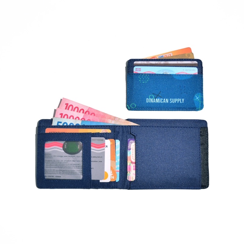 Luis Cross Blue 2 in 1 wallet