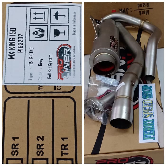 Terlaris knalpot proliner tr1 r mx king knalpot proliner mx king tr1r short