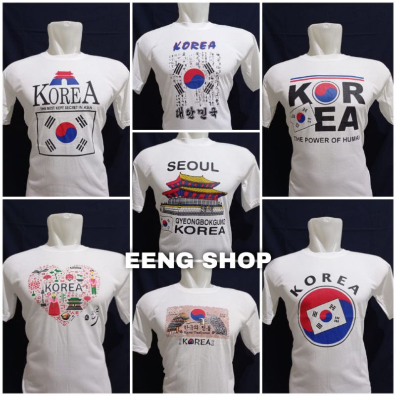 Tshirt/kaos negara KOREA