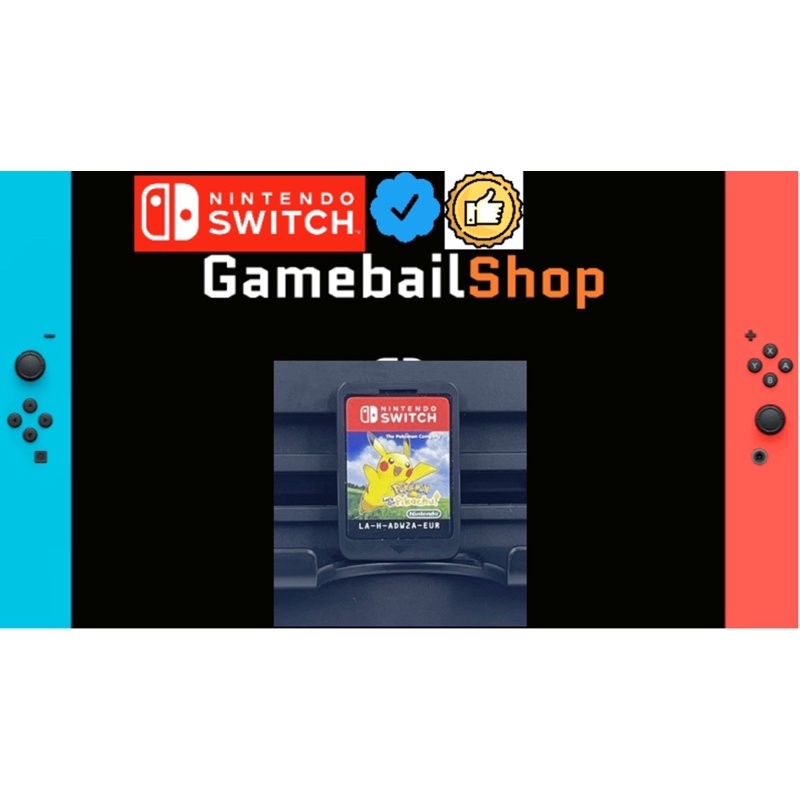 Nintendo Switch Game - Pokemon Let’s Go Pikachu Lets Go Eevee / PokeBall Poke Ball