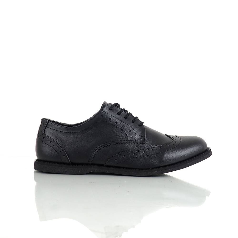 WOLVES BLACK |FORIND x GDNS| Sepatu Pantofel Pria Formal CasualSantai Kasual Cowok Laces Footwear