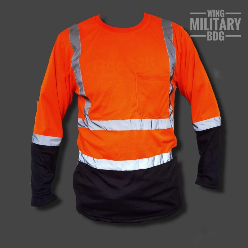 kaos kombinasi safety proyek scotlight cotton