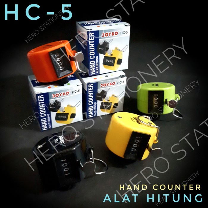 

Bagus Hand Counter Penghitung Genggam Joyko Hc-5 Hemat
