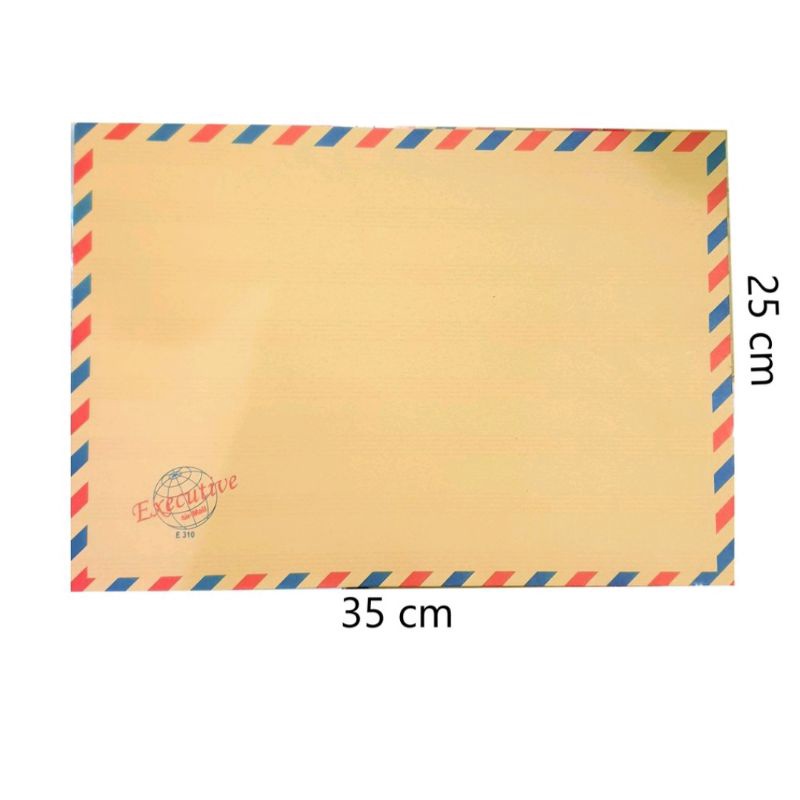 

(10pcs) vAmplop Coklat Air mail Tali 310 Folio AmplopLamaran Kerja Cokelat Murah Grosir