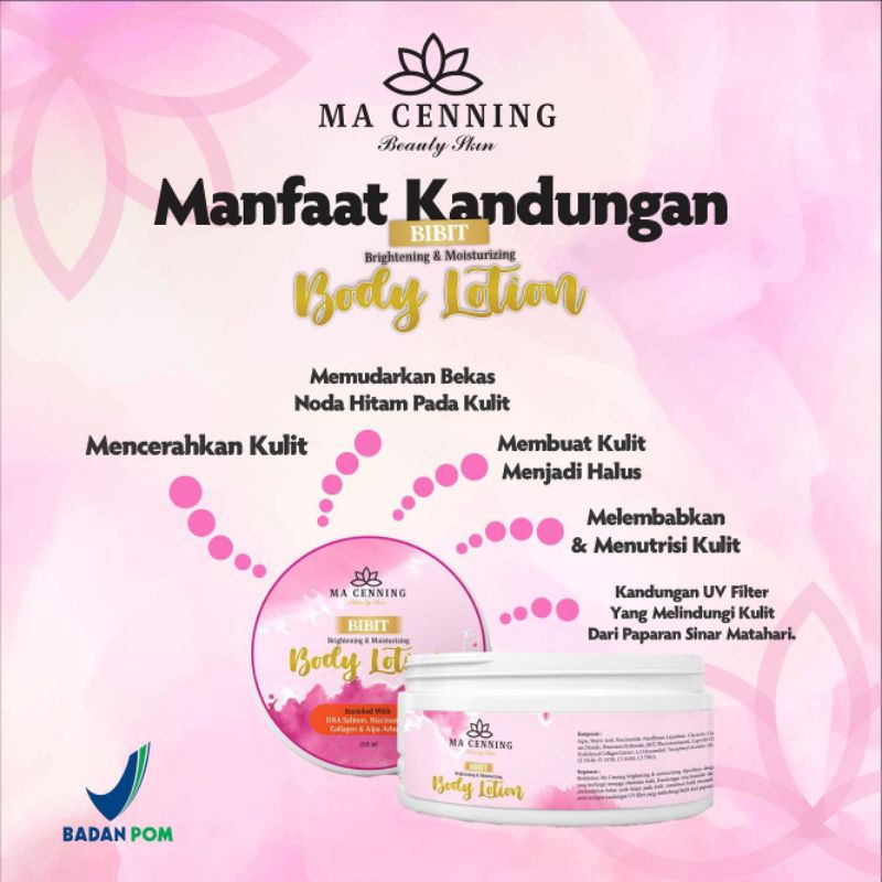 Body Lotion Macenning DNA Salmon