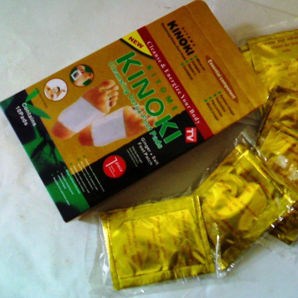 Kinoki Gold Jahe Ginger Koyo Kaki Penyerap Racun Isi 10 Pcs / TS-71