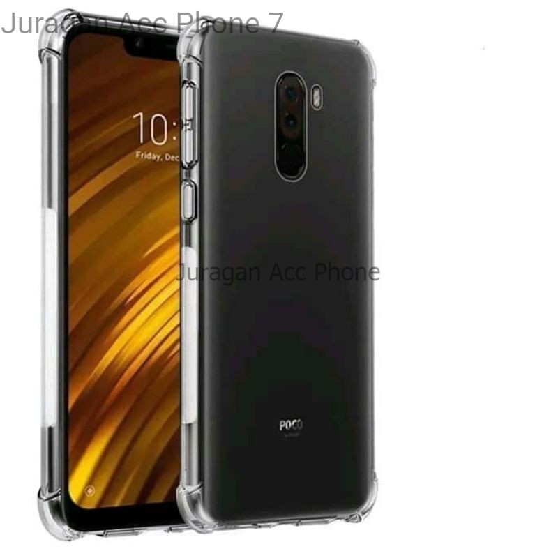 Case Anticrack Xiaomi Pocophone F1 Casing Silikon Anti Crack   Xiaomi Pocophone F1 Original