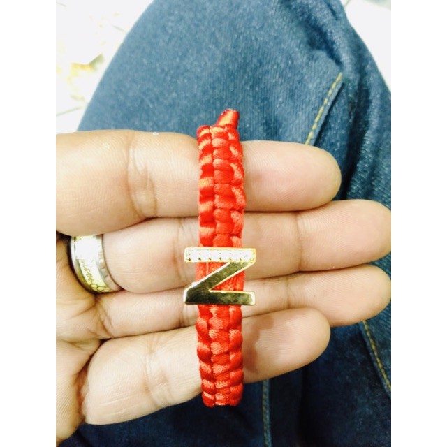 Gelang inisial alphabet gelang huruf