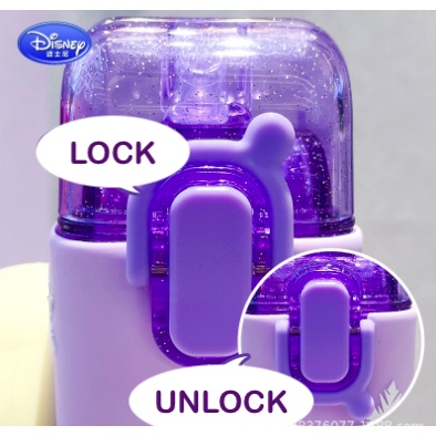 ORIGINAL Disney square bottle 280ml  Squishy WD4443A