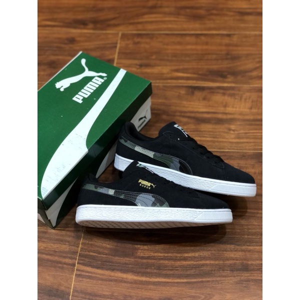 Puma Suede Classic Black Camo (100% Original)