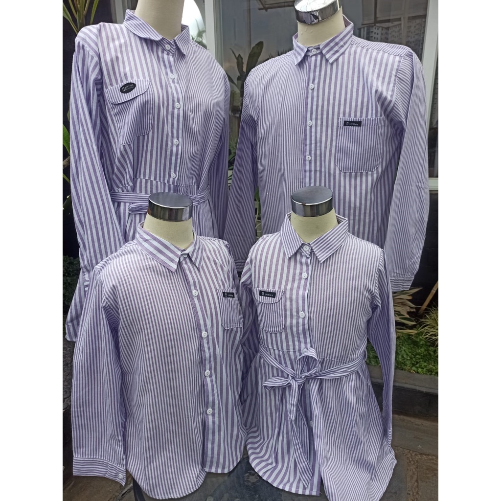 Kemeja dan Dress Anak COUPLE KELUARGA (HARGA UNTUK 1BAJU)