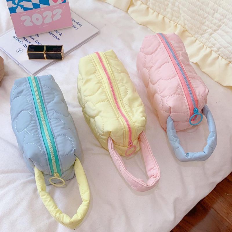 KOREAN CUTE PILLOW MAKE UP POUCH / COSMETIC BAG / TAS MAKE UP BANTAL