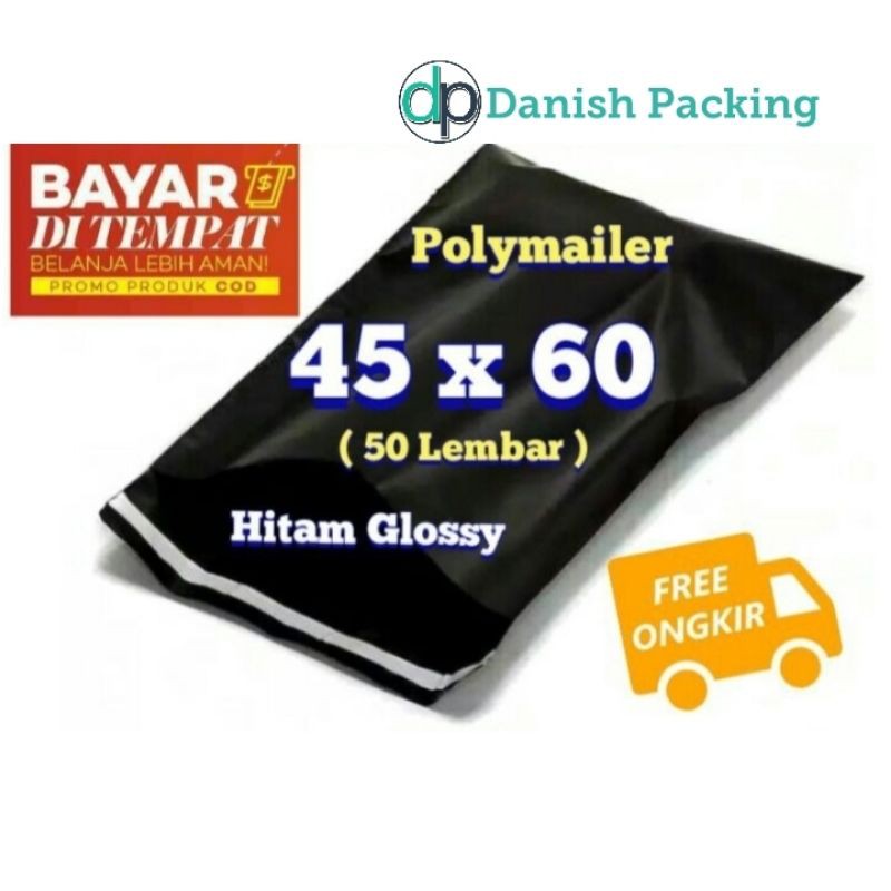 

PLASTIK POLYMAILER 45 X 60 ( 50 Lembar )