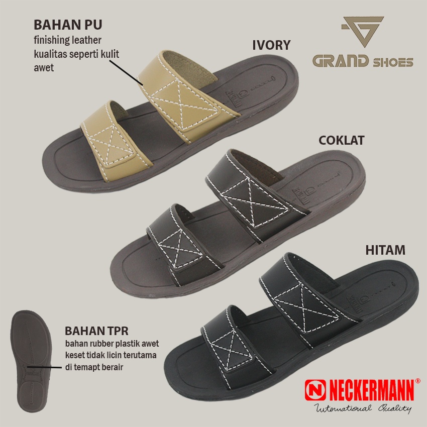ORIGINAL New Sendal Cowok Dewasa Neckermann Sandal Pria Dewasa Neckermann lv 912