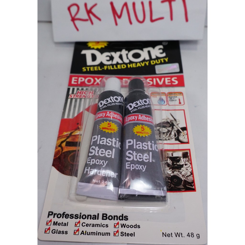 

Lem Dextone 5 Menit 48gram Besar Lem Epoxy Adhesives