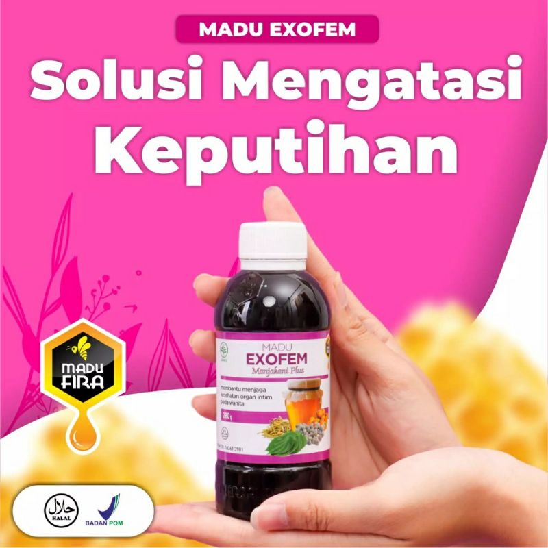 Madu Exofem Original Obat Keputihan Bau Tak Sedap Haid Tidak Lancar