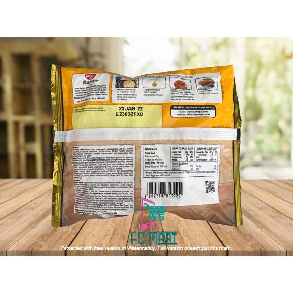 impor-mie- nissin ramen rasa kari ala jepang 76gr halal / mie instant -mie-impor.