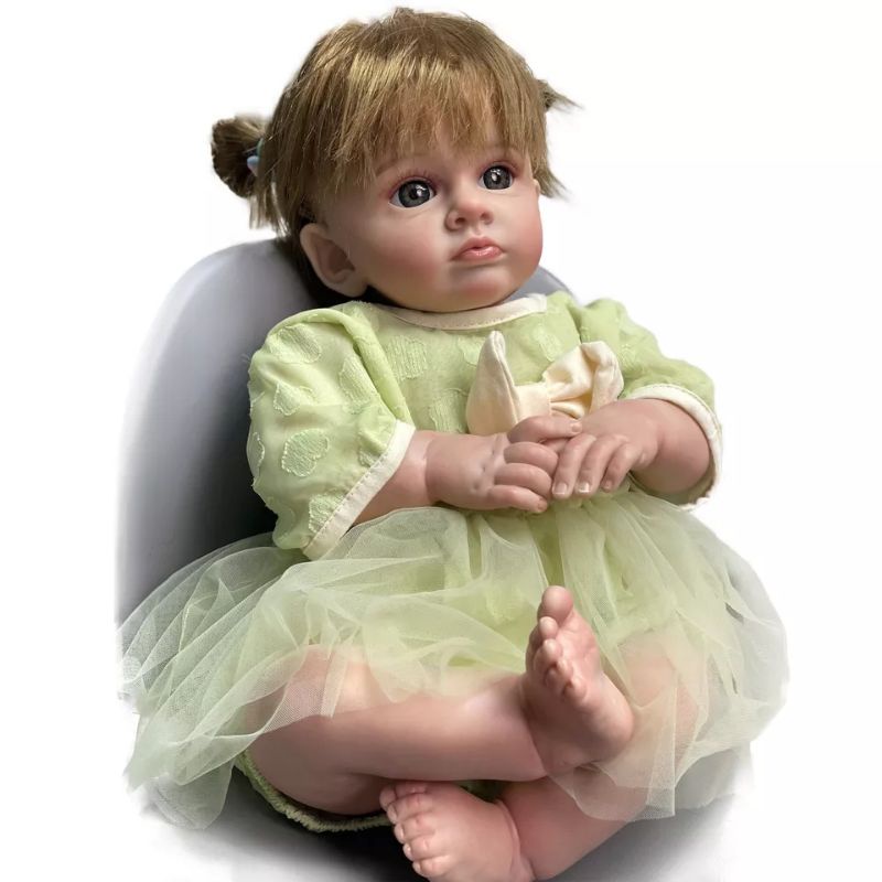 Boneka Reborn Realistis Baby Girl Cantik 60cm