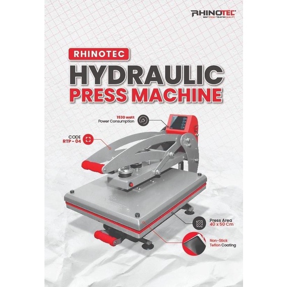 

yang dicari@@@@] mesin press hydraulic UK 40cmX50cm Rhinotec RTP-04