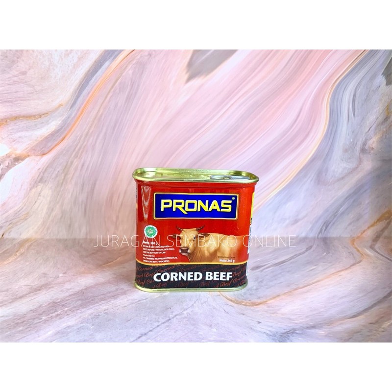 

(JSO) Pronas Corned Beef 340gr / kornet sapi kaleng besar