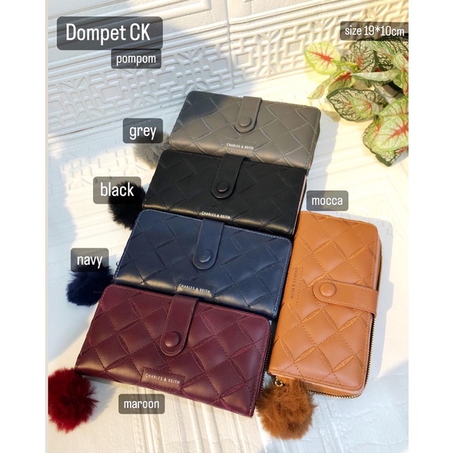 DOMPET PANJANG IMPORT /DOMPET PANJANG VIRAL / DOMPET PANJANG / DOMPET POMPOM