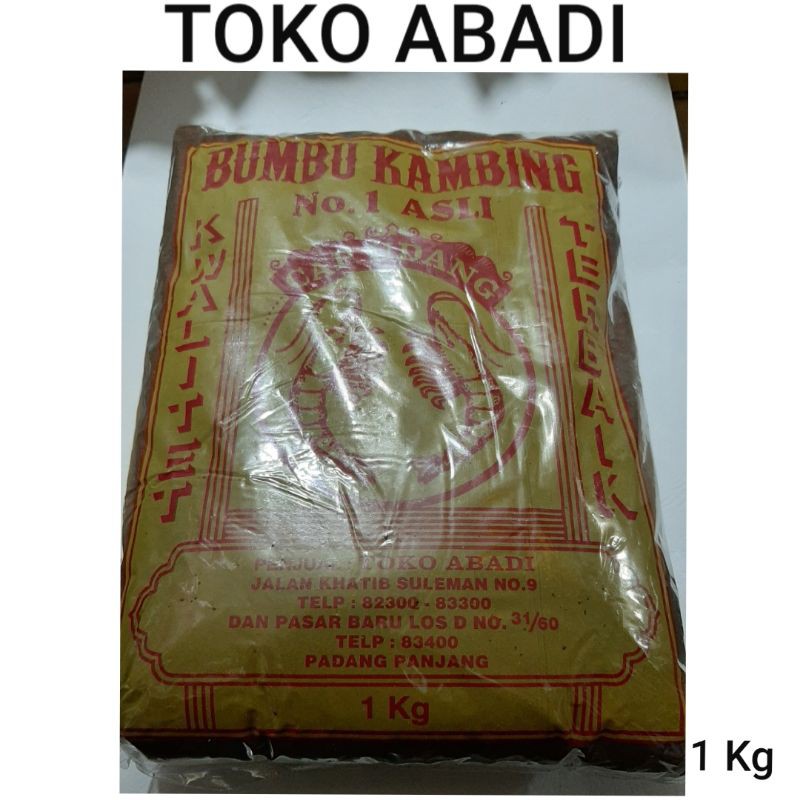 Bumbu Kambing Cap Udang 1 Kg Kiloan Kering Asli Padang Pemasak Minang Bubuk Gulai Sapi Ayam Instan Shopee Indonesia